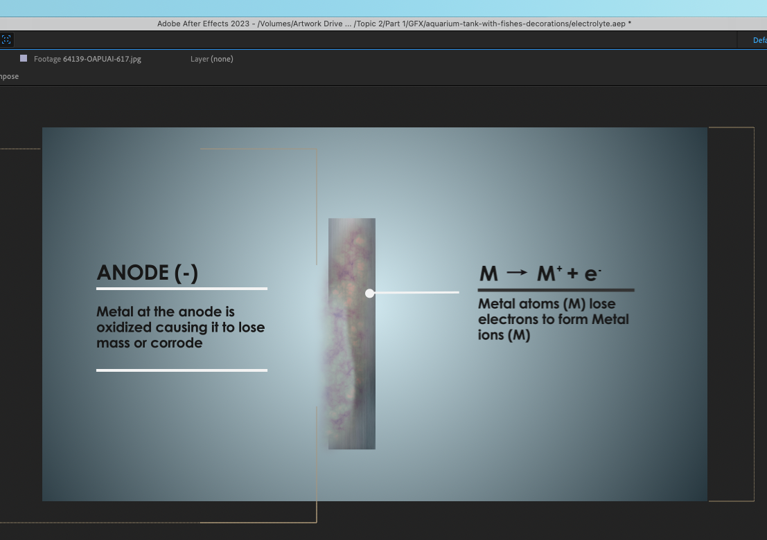 This Corrosion animation which I did in After Effects was the result of a tutorial from ChatGPT