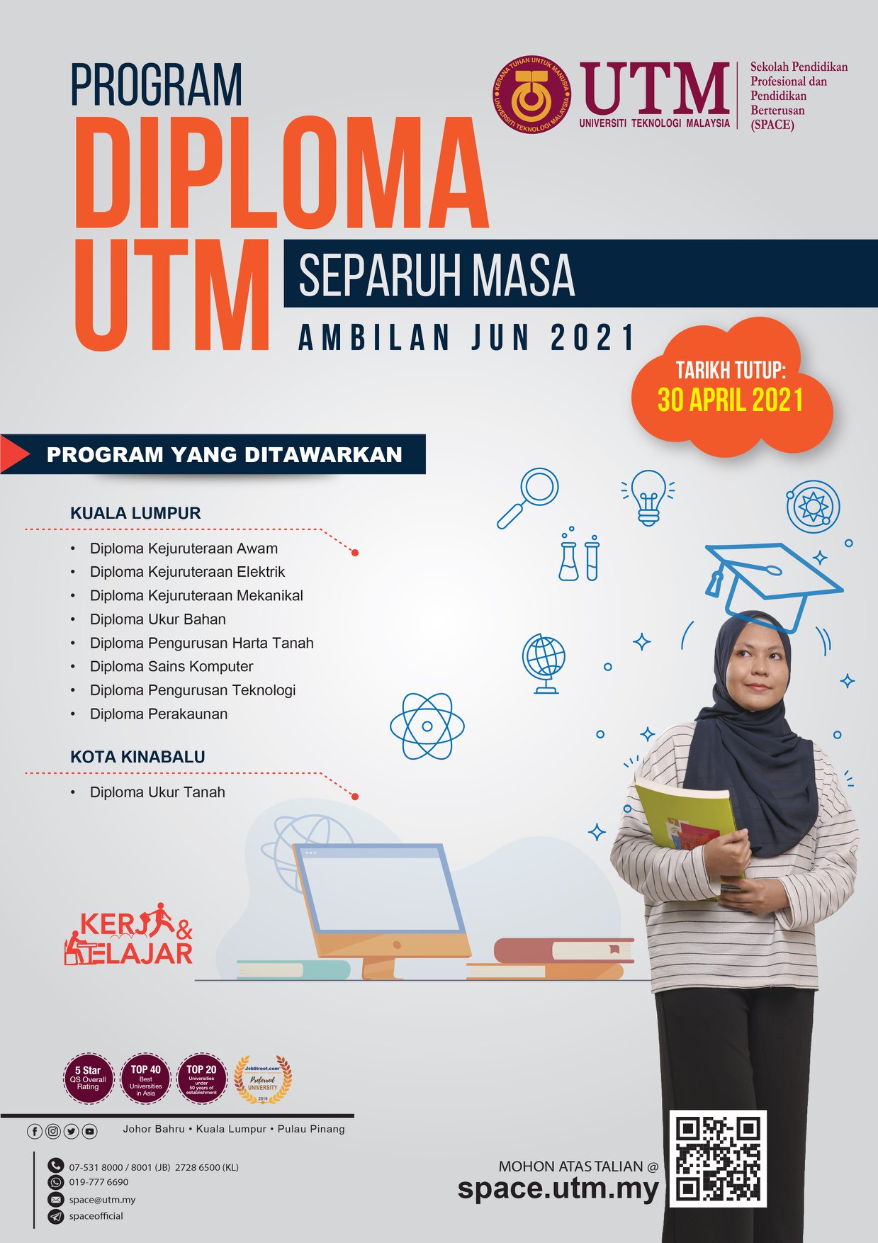 Program Diploma Separuh Masa UTM Assoc Prof Ts Dr Noor Dayana Abd Halim