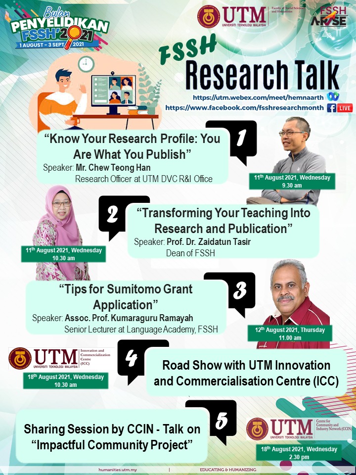 Fssh Research Talk Assoc Prof Ts Dr Noor Dayana Abd Halim