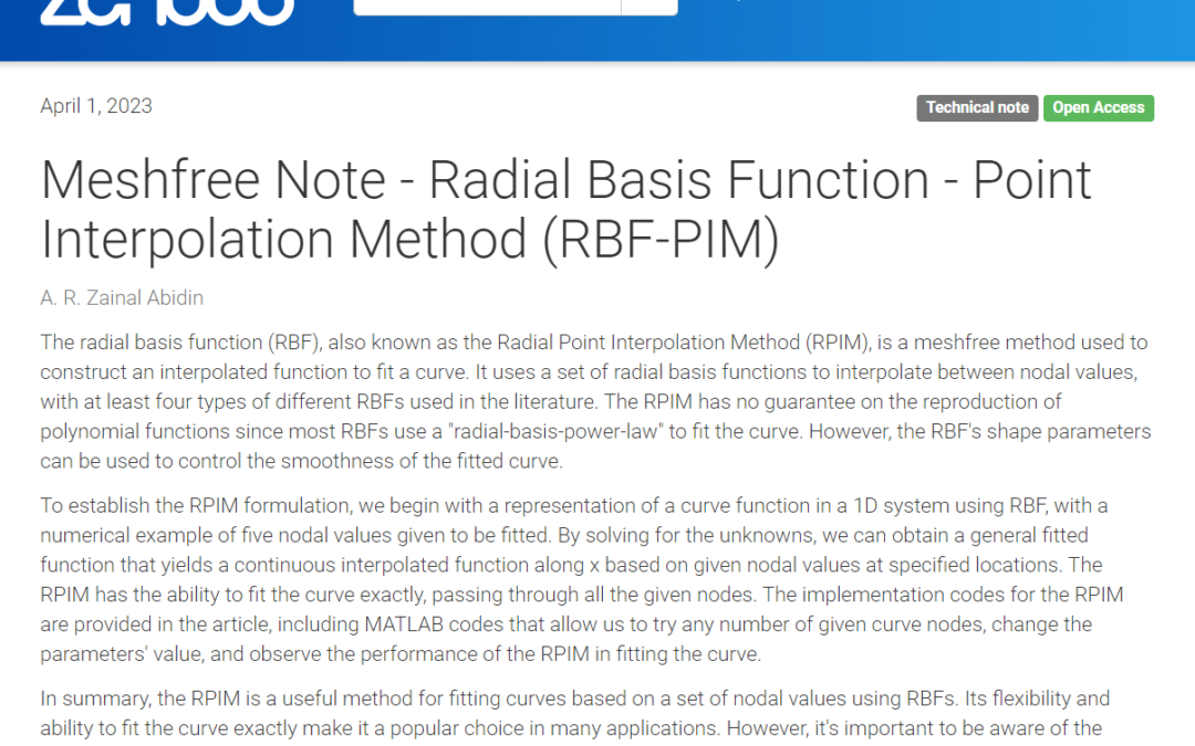 Radial Basis Function (RBF)