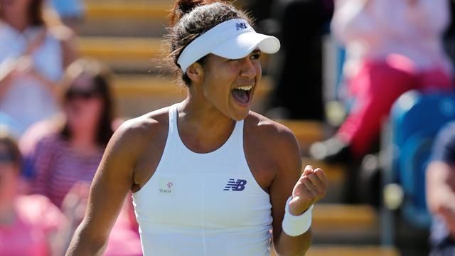 Watson beats Strýcová to reach semi-finals