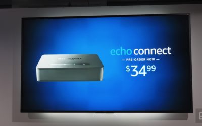 Amazon’s Echo Connect is a smart speakerphone for landlines