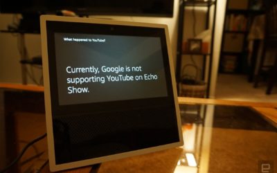 Amazon’s Echo Show loses its access to YouTube
