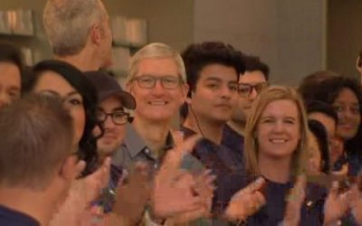Apple CEO Tim Cook ‘Thrilled’ With Launch Day Response to iPhone 8