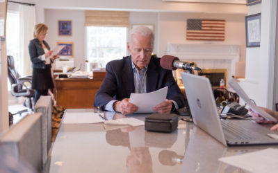 Joe Biden will give daily news briefings on Echo and Google Home