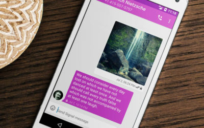 Signal test uses DRM to keep your contacts private