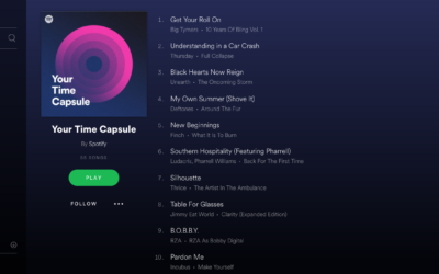 Spotify’s new playlist is personalized to your teenage years