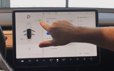 Tesla Model 3’s touchscreen control panel detailed in new video