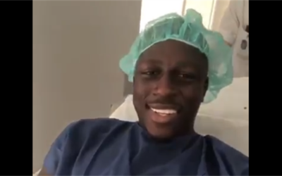 VIDEO: Benjamin Mendy heads into surgery, still banters off Jese Rodriguez