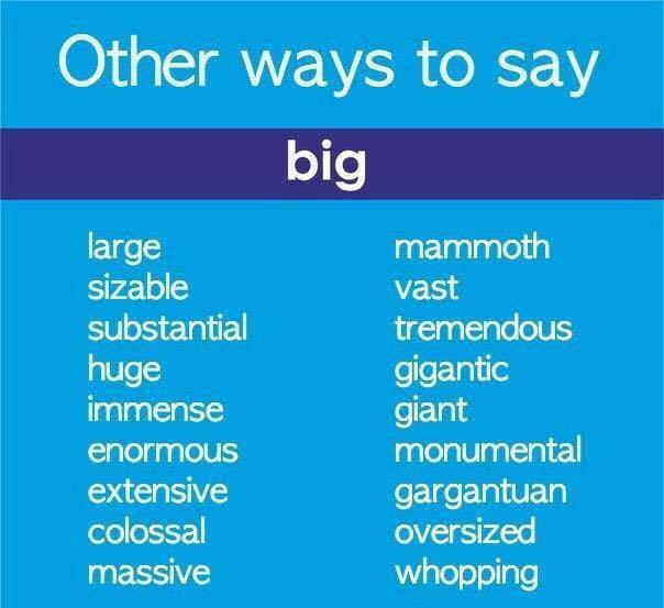 other-ways-to-say-big