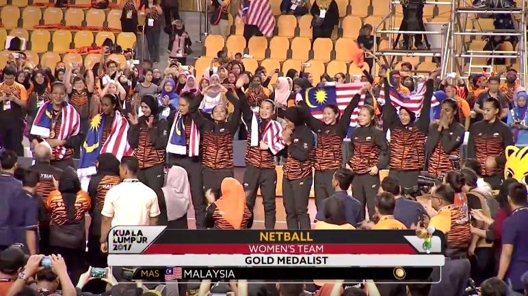 Malaysia S Netball Team For Winning Gold At The Kl 2017 29th Sea Games Dr Mohamed Ayyub Hassan