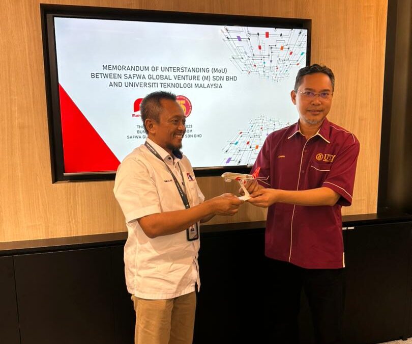 MoU BETWEEN UTM & SAFWA GV (M) SDN BHD