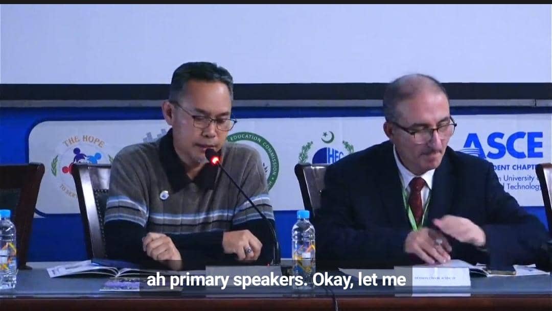 Participation in 4th ICSDCE at MUET, Pakistan