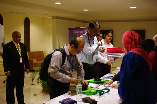 registration of participants