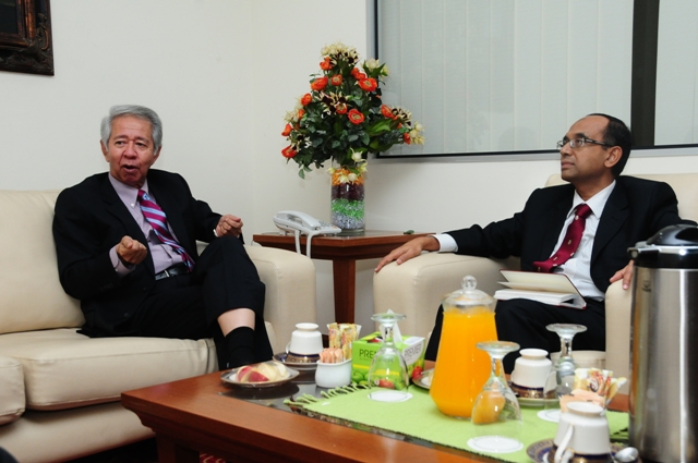 Meeting with Tan Sri Abdul Halim Ali