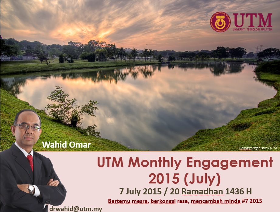 UTM MONTHLY ENGAGEMENT (JULY) 2015