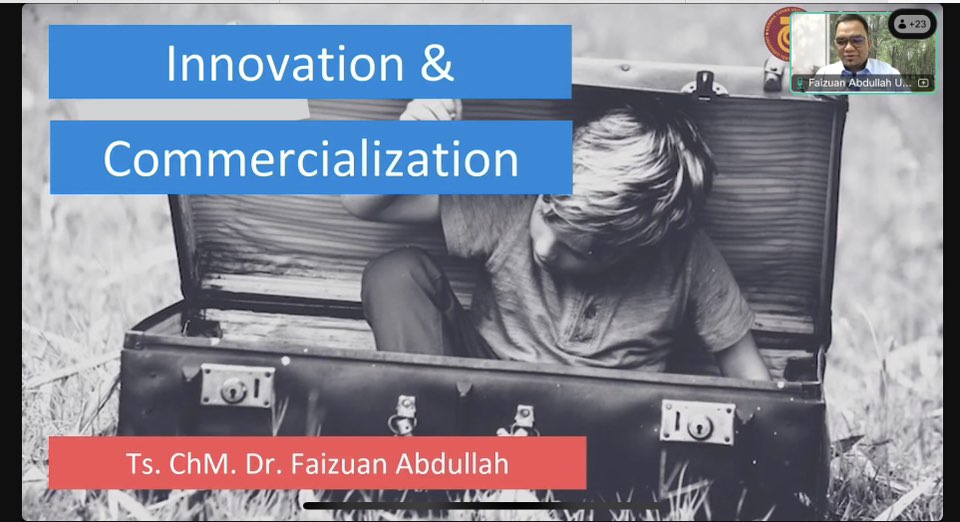 Innovation & Commercialization – Virtually at UMS for KREANOVA 5.0