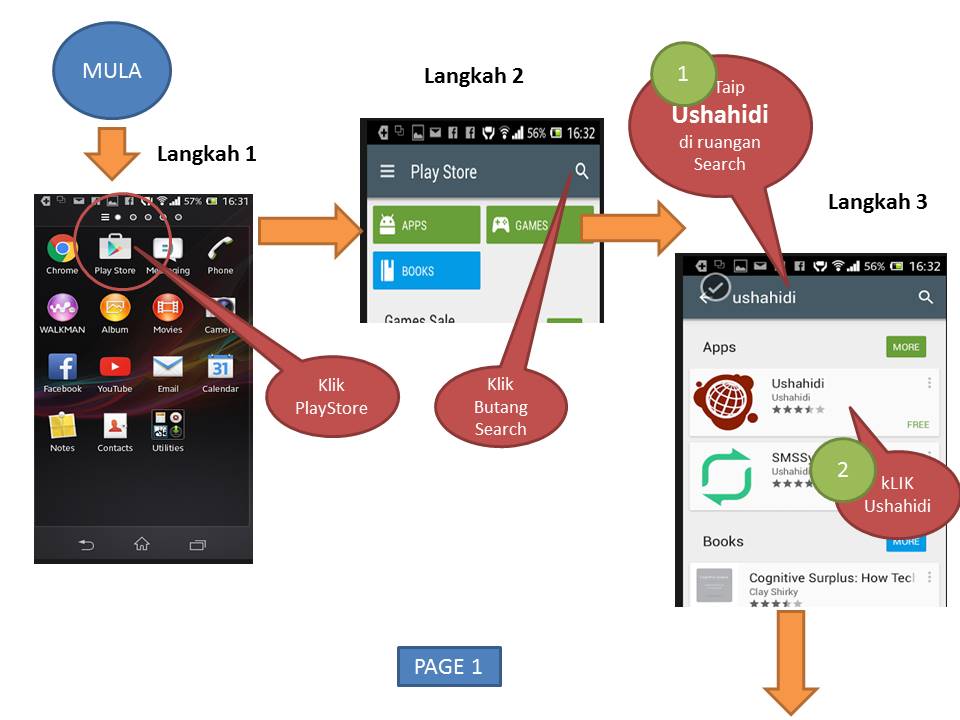 Langkah Mudah Memuat Turun Op Banjir Mobile App for Android