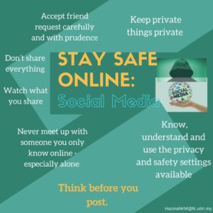 Tips to stay safe in Social Media