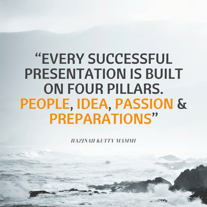 quote about presentation skills