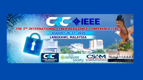 The 3rd International conference on Cyber Resilience (CRC2020)