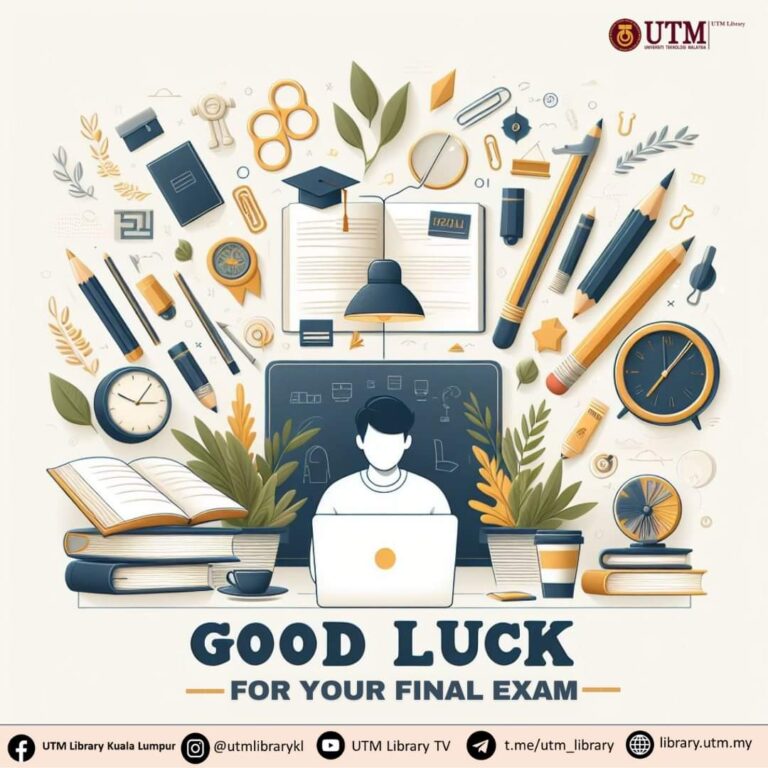 GOOD LUCK FOR YOUR FINAL EXAM SEM1/2023/2024 Kelvin Tang Kang