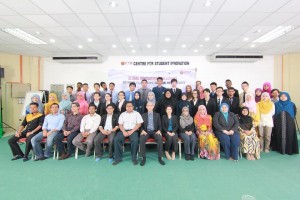 Participants with judges, organising committee members and mentors