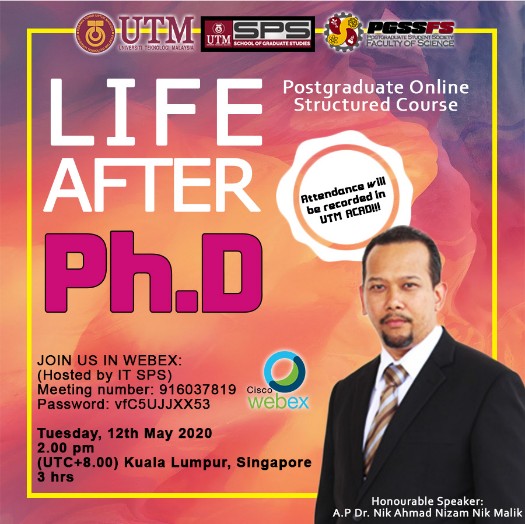 Life After PhD – Talk for Structured Course PGSS FS