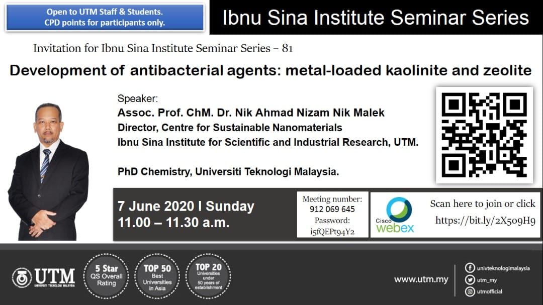 Ibnu Sina Institute Seminar Series – 81