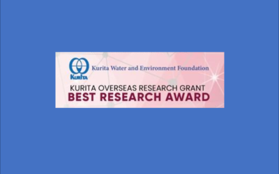 KURITA OVERSEAS RESEARCH GRANT – BEST RESEARCH AWARD
