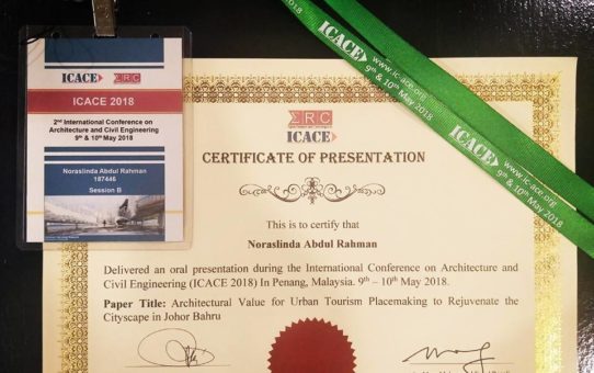 ICACE 2018 : International Conference on Architecture and Civil Engineering