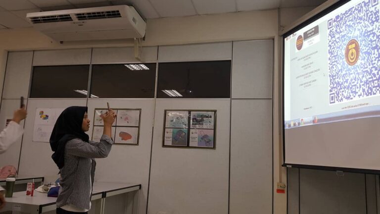 Attendance is now more convenience. #UTMSmart #TVETinUTM