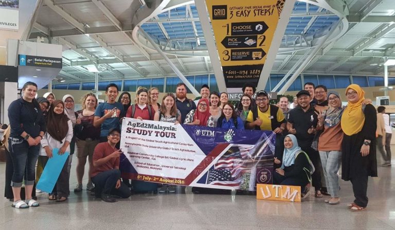 Welcoming the delegation from Pennsylvania State University for #AgEd2Malaysia