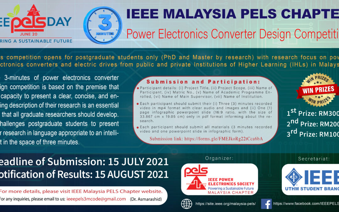 3 Minute Power Electronics Converter Design Competition