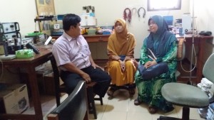 Research Discussion with Mr. Imam Sumpono and Dr Budi Astuty