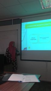 Nurul Izzati, master student in Bussiness Intelligence Analytic 