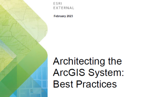 Architecting the ArcGIS System