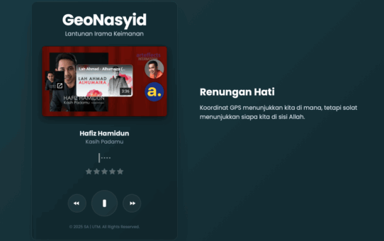 GeoNasyid: Lantunan Irama Keimanan