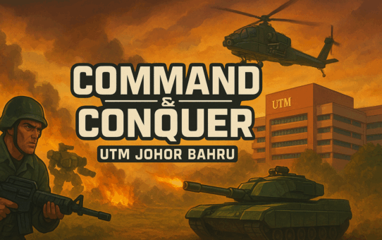 Campus Under Siege! Can You Defend UTM Johor Bahru in "Team Dr. Shah vs Invader"?