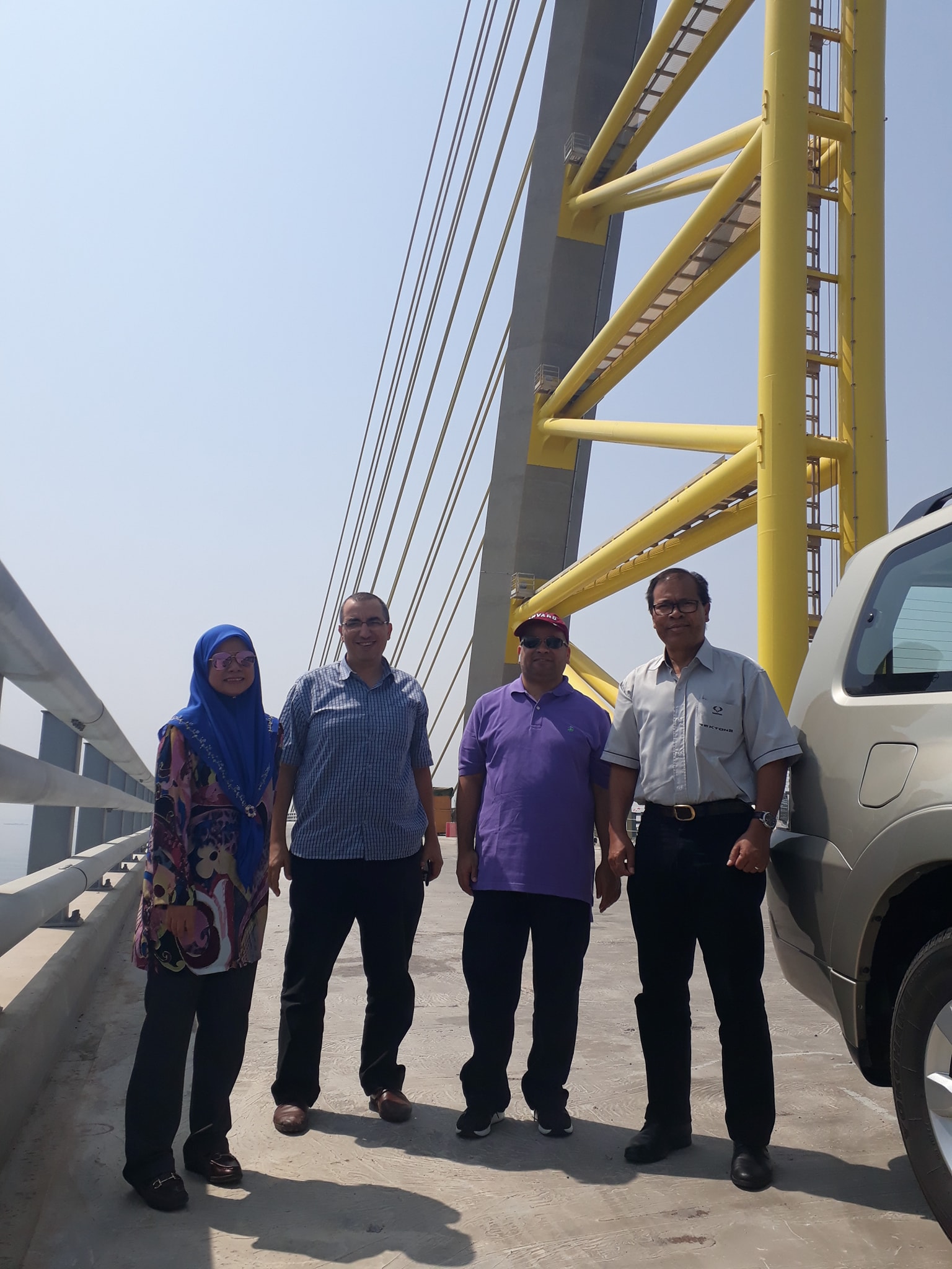 Day 1: Visit to Sheikh Jaber Al-Ahmad Al-Sabah Causeway, Kuwait (23.9.18)