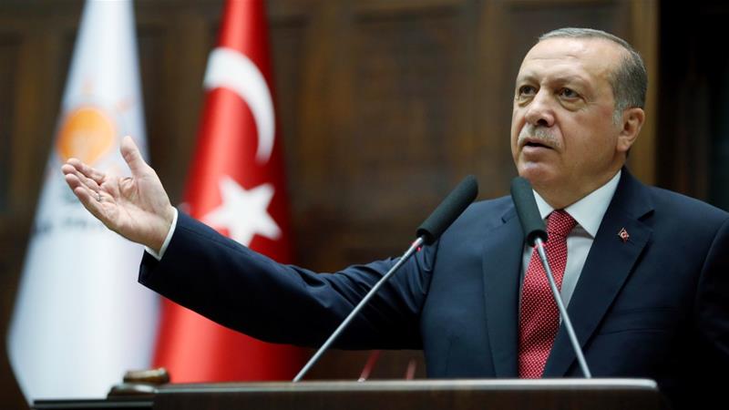 Erdogan: "A Europe without Turkey is only going to face isolation" [Turkish presidential press service/AFP]