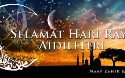 A Song, a Sketch and a Speech: Selamat Hari Raya Aidilfitri, Maaf Zahir Batin!