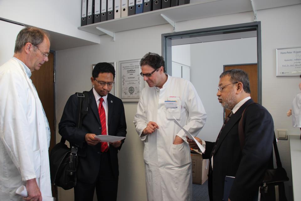 Official visit to Charite & German Heart Centre, Berlin