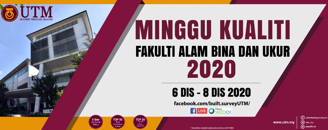 Minggu Kualiti FABU, UTM 2020 | Zakri Tarmidi